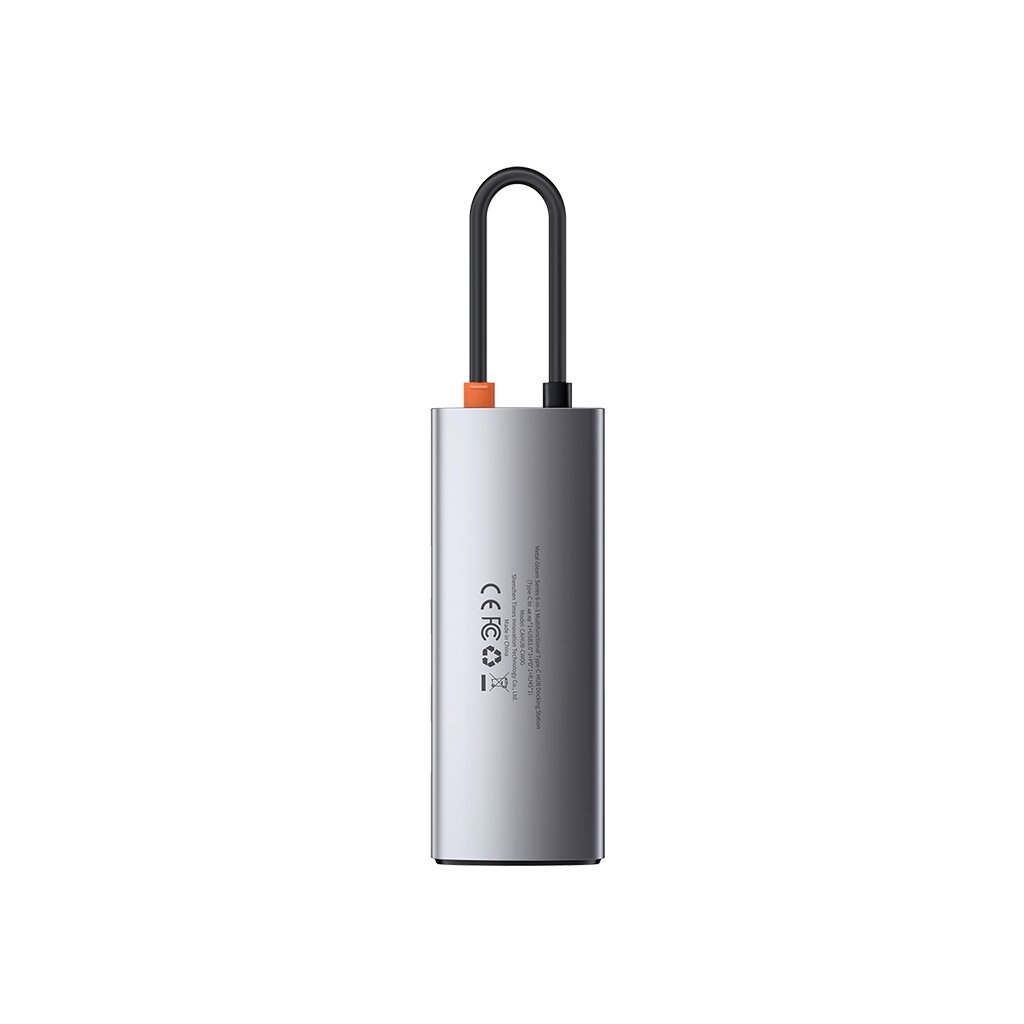 Baseus Metal Gleam Series/ Starjoy 6 in 1 Multifunctional Type-C Hub