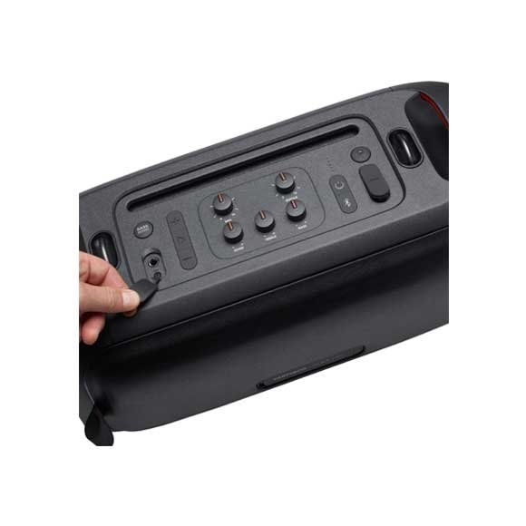 JBL PartyBox On-The-Go Portable party speaker with  wireless mic