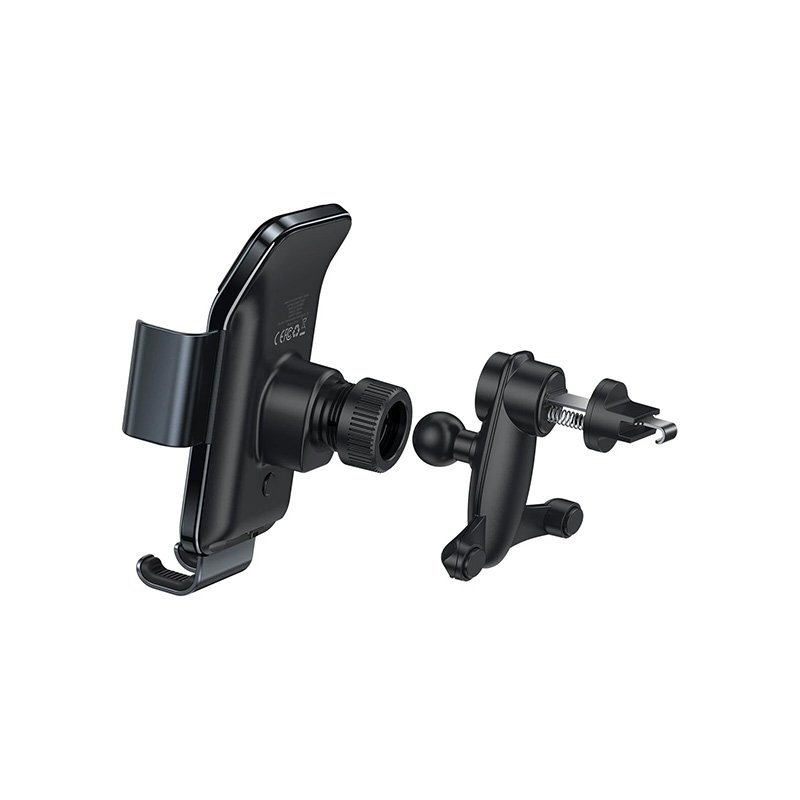 Baseus Smart Solar Power Wireless Car Mount Electric Holder