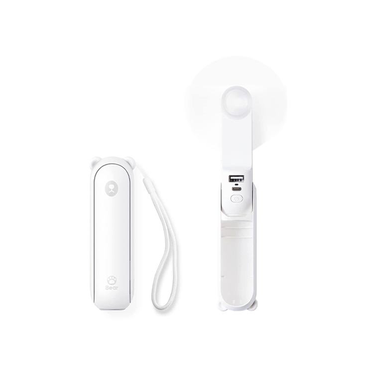 JISULIFE F8X Bear Handheld Foldable Mini Fan