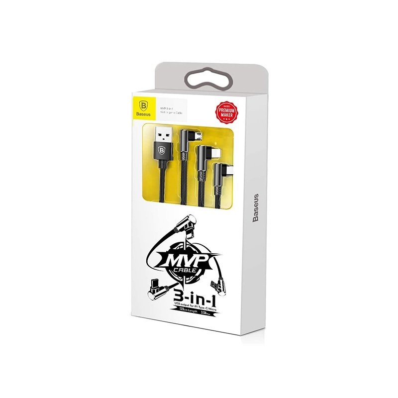 Baseus MVP 3-in-1 Mobile Game Cable