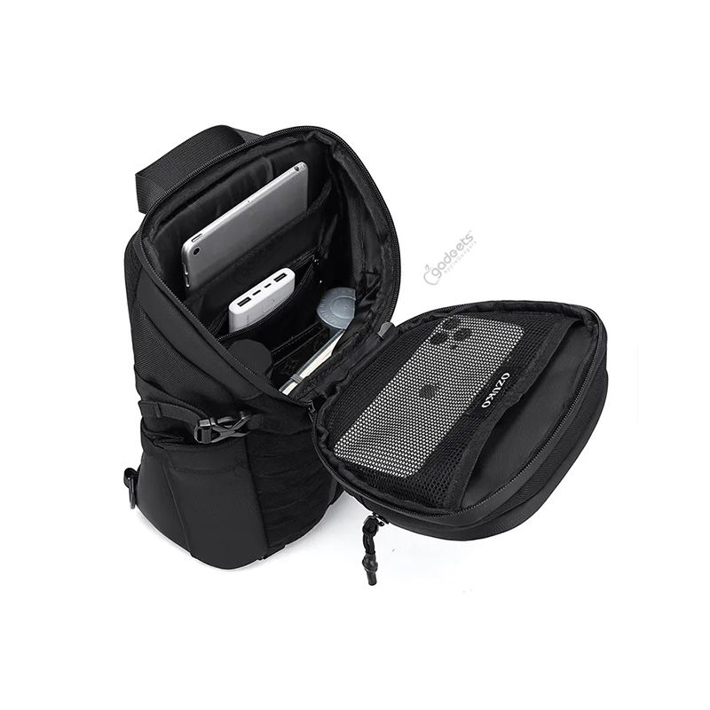 Ozuko 9730 Designer Sport Crossbody Chest Bags Waterproof Backpack
