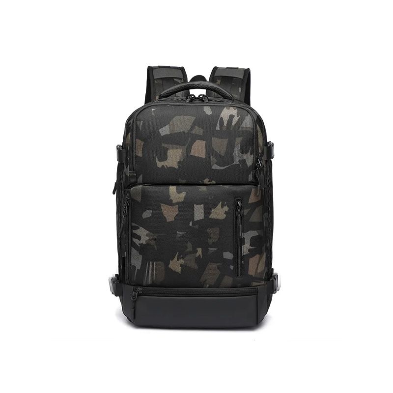 Ozuko 9405 Factory Business Travel Waterproof Backpack With USB Charging