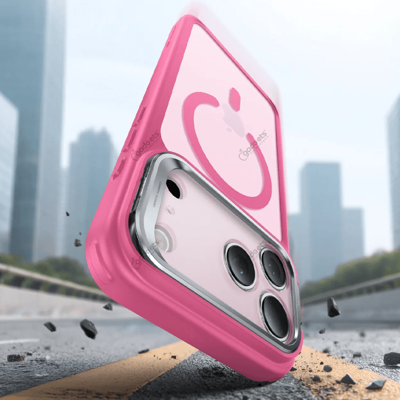 ESR Classic Hybrid Magnetic Case Camera Control with Stand for iPhone 17 Series