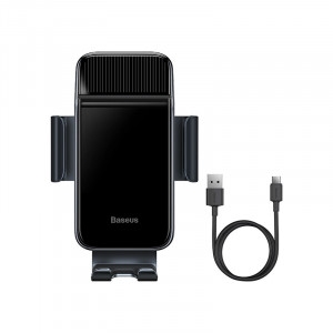 Baseus Smart Solar Power Wireless Car Mount Electric Holder
