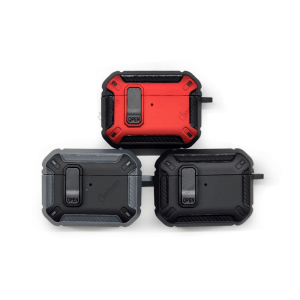 Carbon Mecha Protective Case for Airpods Pro 3