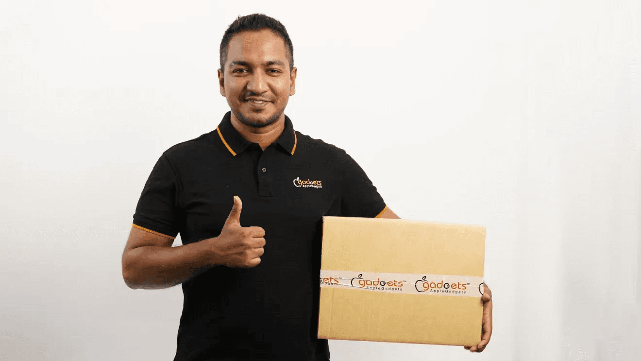 Apple Gadegets delivery image.