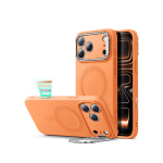 ESR Cloud Soft Magnetic Camera Control with Stand Case for iPhone 17 Series