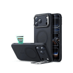 ESR Cloud Soft Magnetic Camera Control with Stand Case for iPhone 17 Series