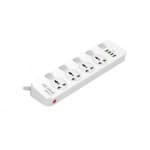 LDNIO SC4408 4 Power Socket + 4 USB Defender Series 2500W