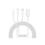 Baseus Superior Series Fast Charging Data Cable USB to M+L+C