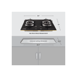 Gazi B-242C Smiss Gas Stove