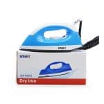 SMART SEH‑I03BDS Dry Iron - Picton Blue and White