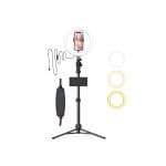 BlitzWolf BW-STB2 Flash LED Phone Tripod Holder Selfie Stick with Wireless Remote Control