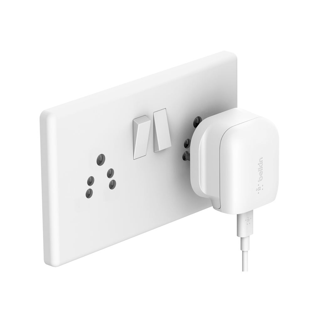 Belkin USB-C Wall Charger 20W with Type-C to Lightning Cable 4ft/1.2M