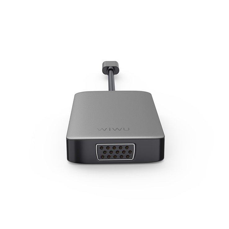 WiWU Alpha 5 in 1 USB-C Hub A513HVP