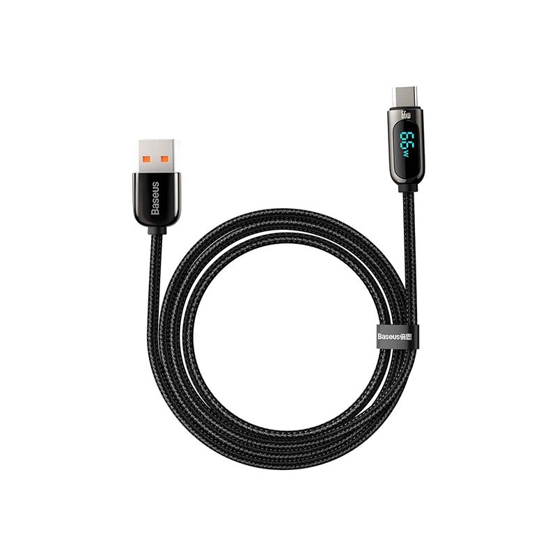 Baseus Display Fast Charging Data Cable USB to Type-C 66W