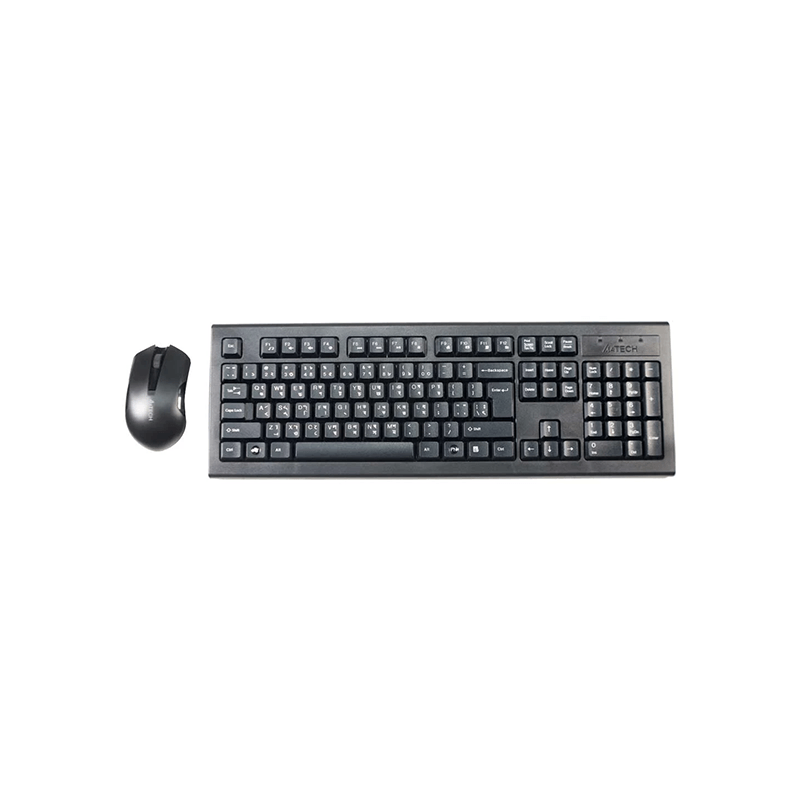 A4TECH 3000N Wireless Keyboard & Mouse Combo with Bangla