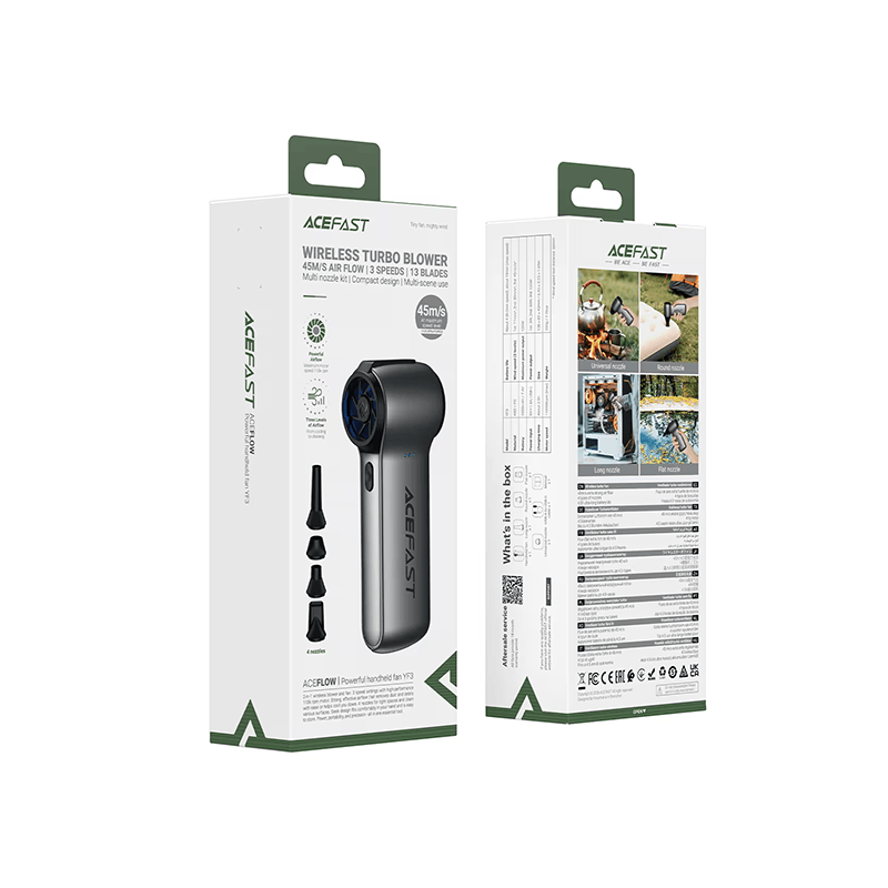 ACEFAST YF3 Turbo Handheld Fan
