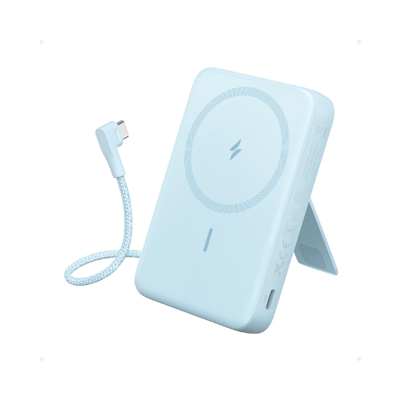 Anker Zolo 30W Magnetic Power Bank With Type C Cable -10000mAh