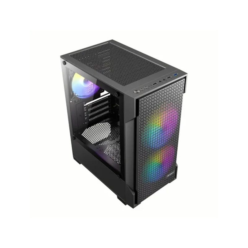Antec VX100M ARGB M-ATX Mini Tower Gaming Casing