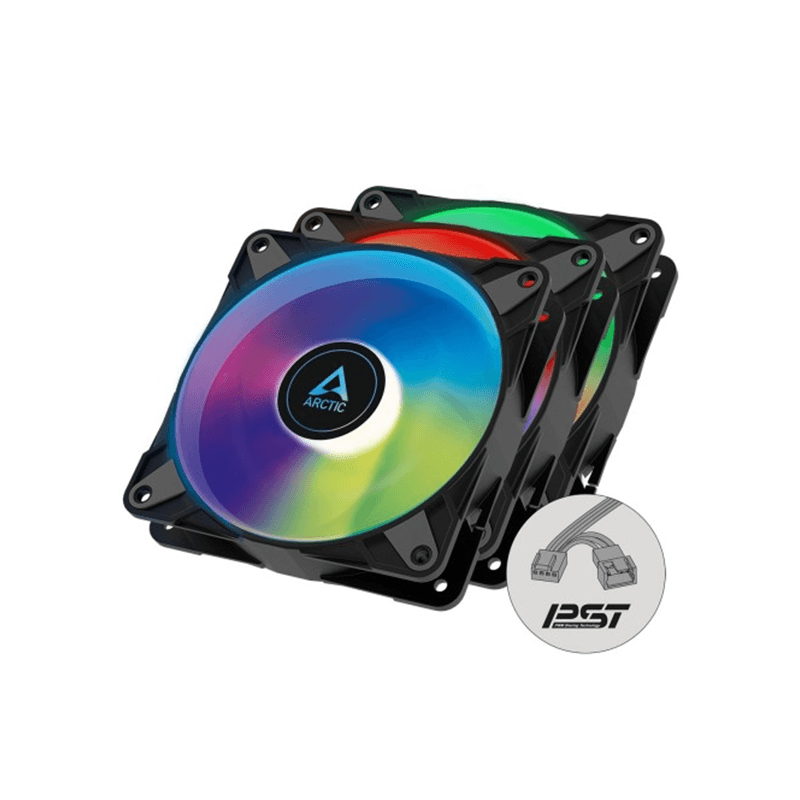Arctic P12 PWM PST ARGB 120mm Casing Fan