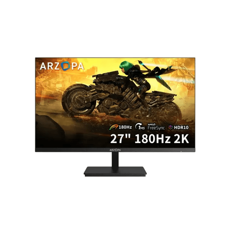 Arzopa M1RC 27" 180Hz 2K QHD IPS Gaming Monitor