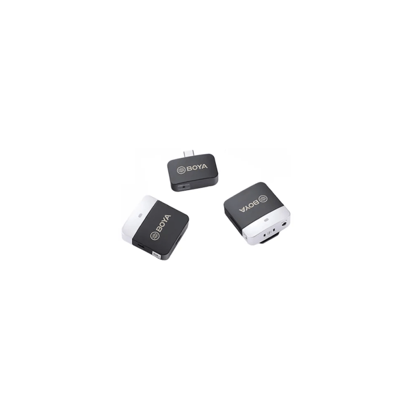 BOYA BY-M1V4 2.4GHz Dual-Channel Wireless Microphone for Android