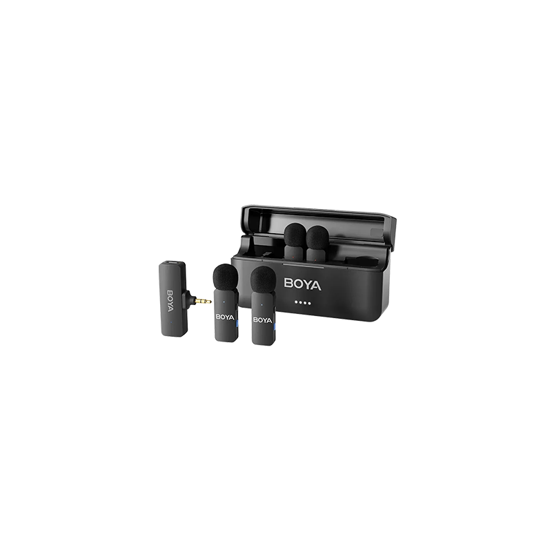 BOYA BY-V4 4-Channel Mini Wireless Microphone