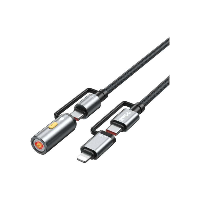 BWOO BO-X307 4-in-1 Lightning Cable with Lighter