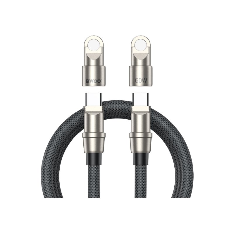 BWOO BO-X310 2 in 1 Type-C Cable - 60W