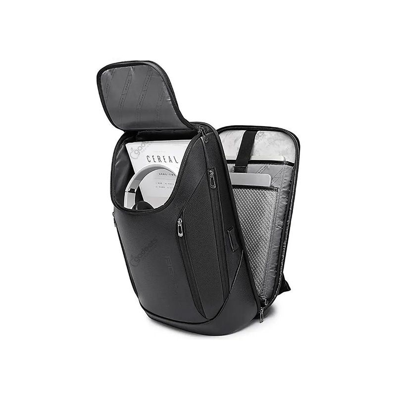 BANGE BG-6623 Leather Anti Theft Laptop Backpack