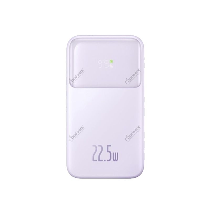 Baseus Comet Series Dual-Cable Digital Display Fast Charge Power Bank - 22.5W