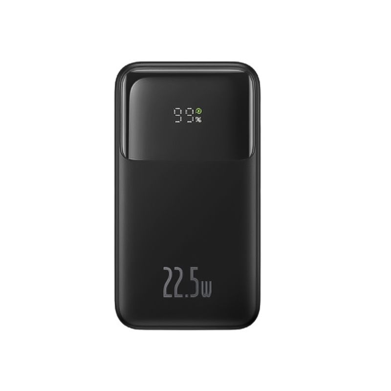Baseus Comet Series Dual-Cable Digital Display Fast Charge Power Bank - 22.5W