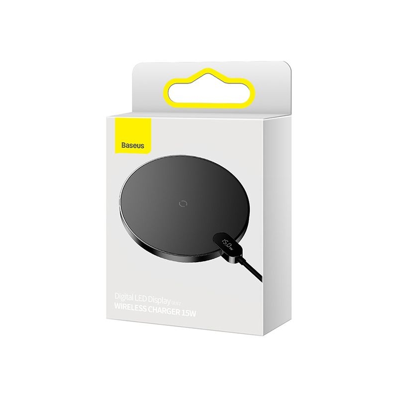 Baseus Digital LED Display GEN2 Wireless Charger 15W