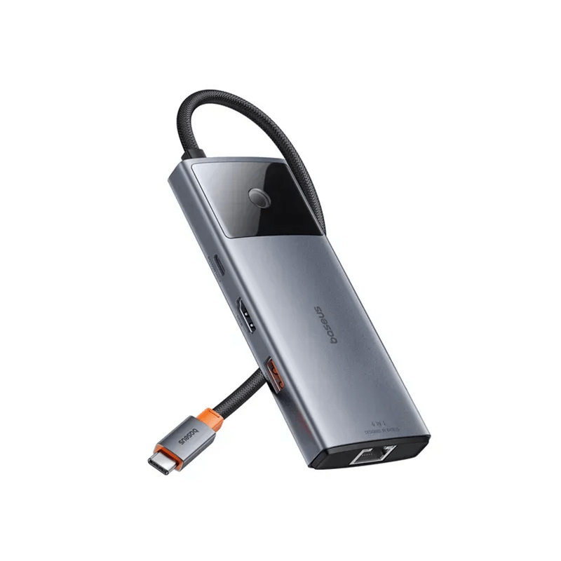 Baseus Metal Gleam Series II 6 in 1 Multifunctional Type-C Hub