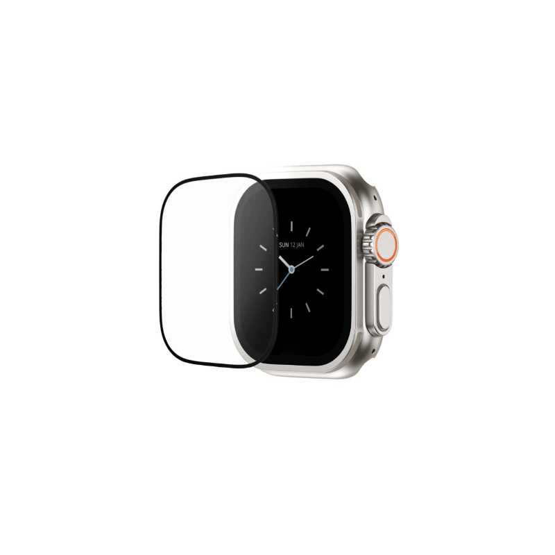 Blupebble Graphene Tempered Glass Screen Protector for Apple watch Ultra
