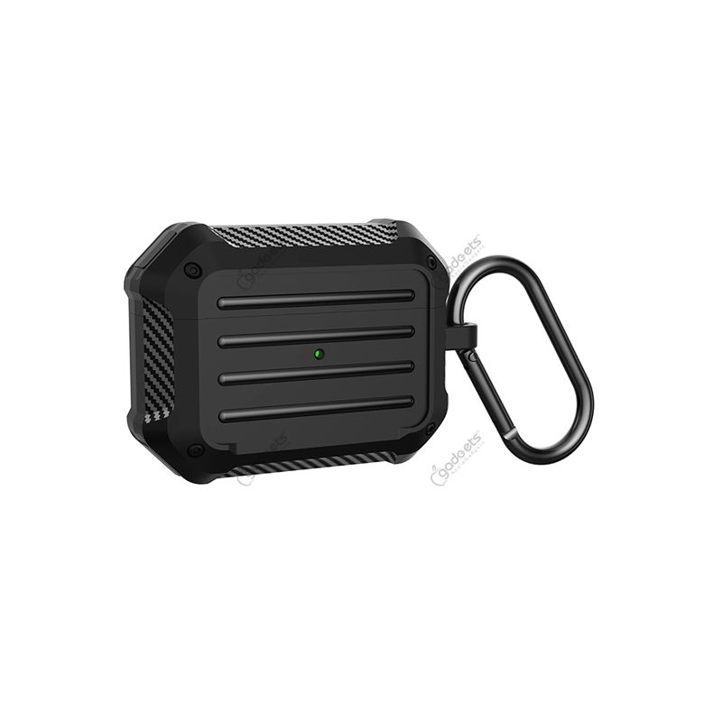 Carbon Fiber Luggage TPU Protective Case For AirPods Pro 2