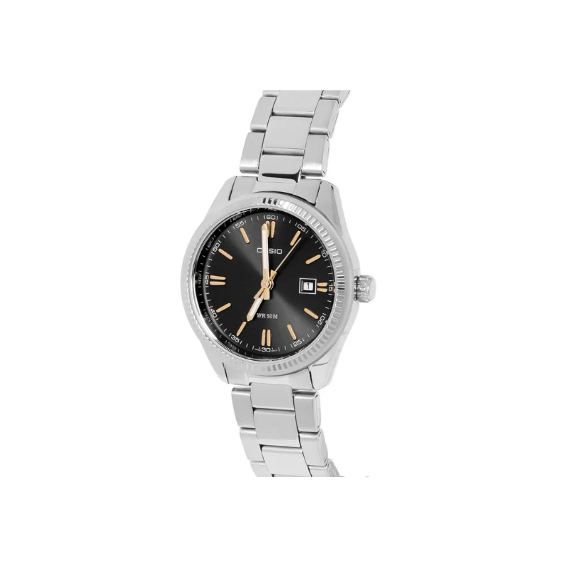 Casio Standard LTP‑1302D‑1A2VDF Analog Stainless Steel Women’s Watch