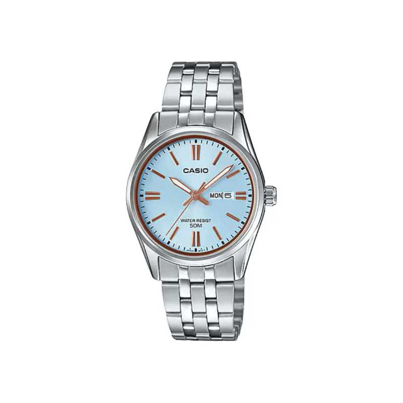 Casio Enticer LTP‑1335D‑2AVDF Analog Stainless Steel Women’s Watch