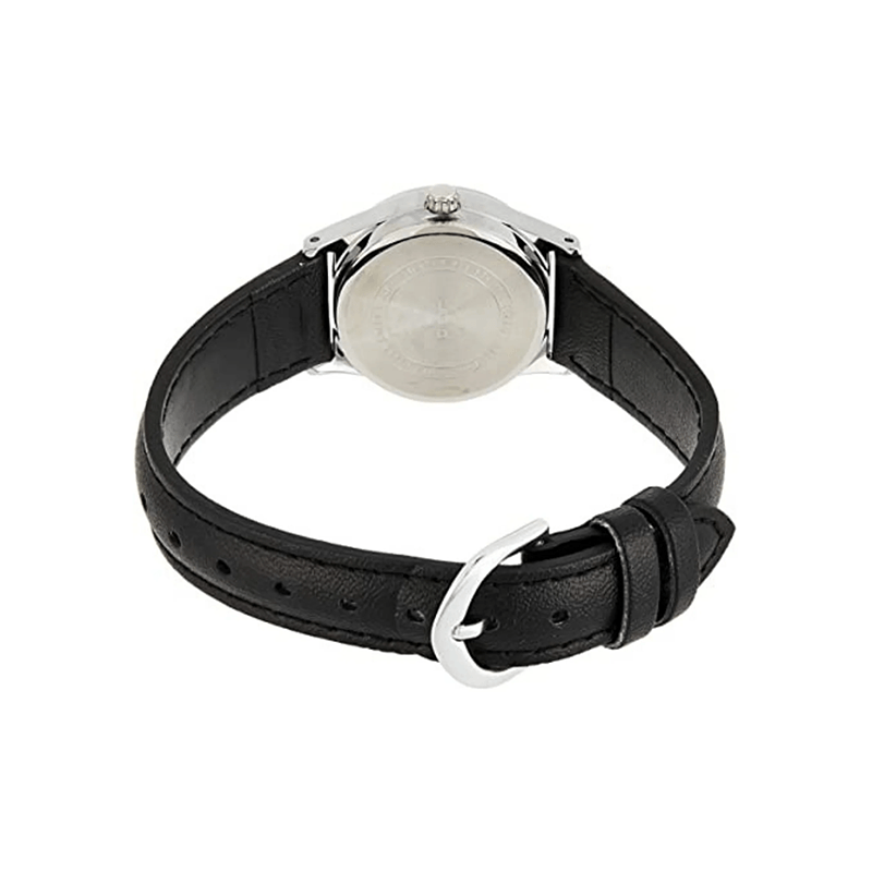 Casio Enticer LTP-V006L-1B Analog Leather Strap Women’s Watch