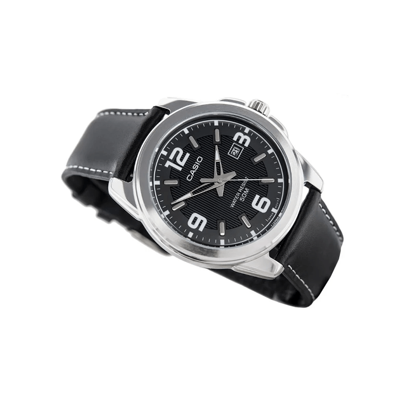 Casio Enticer MTP-1314L-8AV Analog Leather Strap Men's Watch