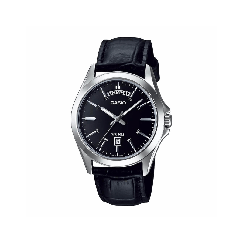 Casio Enticer MTP-1370L-1AVDF Analog Leather Strap Men's Watch