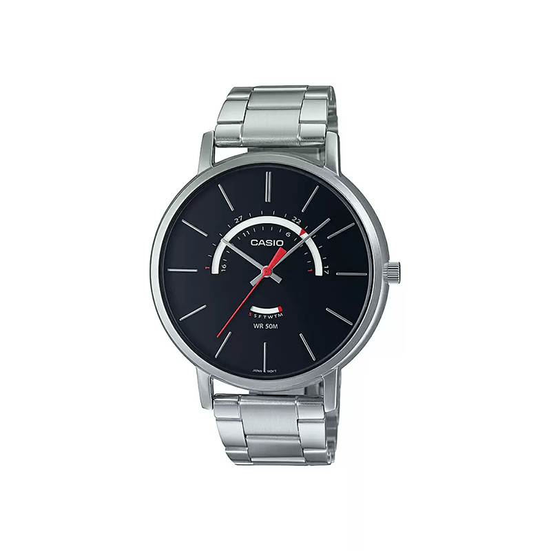 Casio Enticer MTP-B105D-1AV Analog Stainless Steel Men's Watch