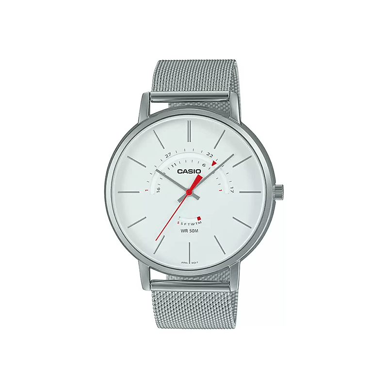 Casio Enticer MTP-B105M-7AV Analog Stainless Steel Men's Watch