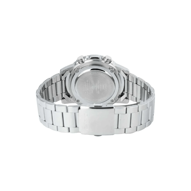 Casio Illuminator AMW-880D-2A1VDF Dual Time Stainless Steel Men’s Watch