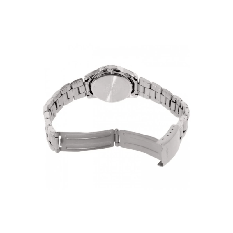 Casio Standard LTP‑1215A‑1ADF Analog Stainless Steel Women’s Watch