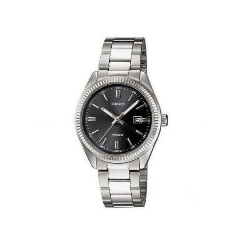 Casio Standard LTP‑1302D‑1A1VDF Analog Stainless Steel Women’s Watch