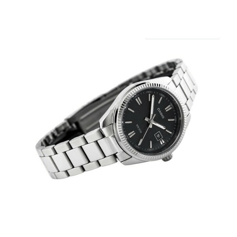 Casio Standard LTP‑1302D‑1A1VDF Analog Stainless Steel Women’s Watch
