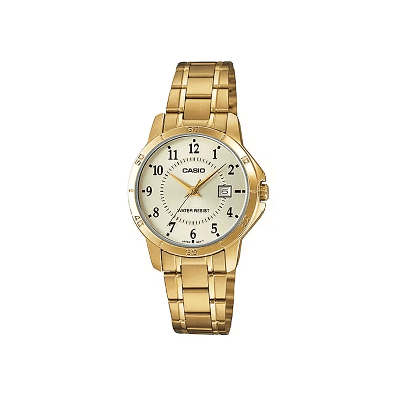 Casio Standard LTP-V004G-9BUDF Stainless Steel Women’s Watch